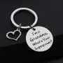 PENQI Grandma Keychain Grandma Birthday Gift Im A Grandma Whats Your Superpower Keychain Gigi Nana Mimi Grandma Gift from Grandkids PENQI Grandma Keychain Grandma Birthday Gift Im A Grandma Whats Your Superpower Keychain Gigi Nana Mimi Grandma Gift from Grandkids