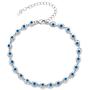 choice of all Dainty Evil Eye Bracelets for Women,14K Gold Evil Eye Chain Bracelet for Girls