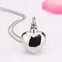 UNY Trendy Stainless Steel Cremation Jewelry Heart Ash Pendant Urn Necklace Memorial Keepsake Jewelry UNY Trendy Stainless Steel Cremation Jewelry Heart Ash Pendant Urn Necklace Memorial Keepsake Jewelry