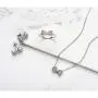 Carleen 925 Sterling Silver Cubic Zirconia CZ Simulated Diamond Small Cute Bow Tie Earrings Bangle Bracelet Pendant Necklace Jewelry for Women Girls Teens Carleen 925 Sterling Silver Cubic Zirconia CZ Simulated Diamond Small Cute Bow Tie Earrings Bangle Bracelet Pendant Necklace Jewelry for Women Girls Teens