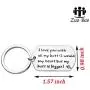 Zuo Bao Funny Keychain I Love You with All My Butt Dog Tag Gift for Best Friends for Boyfriend Girlfriend Zuo Bao Funny Keychain I Love You with All My Butt Dog Tag Gift for Best Friends for Boyfriend Girlfriend