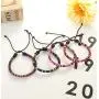 Thunaraz 20Pcs Braided Bracelets for Men Women Ethnic Tribal Bracelets Boho Hemp String Strand Bracelet