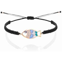 Sententia Jewelry Handmade & Adjustable Fish Bracelet