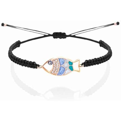 Sententia Jewelry Handmade & Adjustable Fish Bracelet