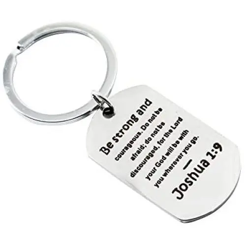 Hibetek Bible Verse Keychain for He Will Order His Angels to Protect You Wherever You Go Keychain Religious Jewelry Christian Gift Hibetek Bible Verse Keychain for He Will Order His Angels to Protect You Wherever You Go Keychain Religious Jewelry Christian Gift