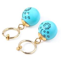 Elizabeth Liones Earrings The Seven Deadly Sins Cosplay Drop Earrings Blue