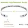 RENYILIN Creative Cuff Bracelet, Zodiac Bracelet, Inspirational Stainless Steel Bracelet for Men and Women