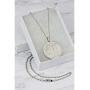 Italian Lire Coin Pendant Necklace - L.100 Jewelry Lira Coin from Italy for Collectors with Silvertone Chain and Lobster Claw Clasp - Full Shiny Steel Composition for Women | Elegant Gift Box Included Italian Lire Coin Pendant Necklace - L.100 Jewelry Lira Coin from Italy for Collectors with Silvertone Chain and Lobster Claw Clasp - Full Shiny Steel Composition for Women | Elegant Gift Box Included