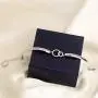 Zuo Bao Memorial Jewelry Sympathy Gift A Piece of My Heart Lives in Heaven Bracelet Loss Jewelry Gift