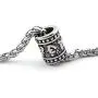 GUNGNEER Meditation Mantra Neckace Stainless Steel Keel Chain Prayer Tibetan Healing Spiritual Jewelry Men Women GUNGNEER Meditation Mantra Neckace Stainless Steel Keel Chain Prayer Tibetan Healing Spiritual Jewelry Men Women