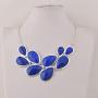Jane Stone Bubble Bib Chunky Necklace Fashion Jewelry Statement Necklace Party Jewelry(Fn0564)
