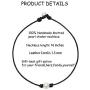 KWHY Single White Pearl Choker Necklace with Three Beads Freshwater Pearls Choker Necklace on Genuine Leather Cord Knotted Jewelry for Women Girls