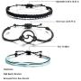 HUASAI VSCO Wave Bracelets Adjustable Waterproof String Surfer Rope Beach Surfer Bracelets