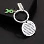 WSNANG Kidney Disease Awareness Jewelry Behind Every Person with Kidney Disease There is Stronger Family Supports Them Keychain Kidney Disease Fighter Gift