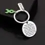 WSNANG Kidney Disease Awareness Jewelry Behind Every Person with Kidney Disease There is Stronger Family Supports Them Keychain Kidney Disease Fighter Gift