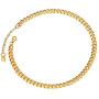 U7 Women Customized Choker Stainless Steel Jewelry 16 Inch Dainty Neck Chain with Personalized DIY Iced Out Letter Statement Name Necklace, Pick 2-10 Alphabet Initials