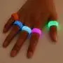 Nanafast Glow Resin Ring Christmas Luminous Ring Toy Gift for Kids Men Women Size 6-11 Nanafast Glow Resin Ring Christmas Luminous Ring Toy Gift for Kids Men Women Size 6-11