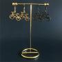 DAMLENG 4 Pairs Unique Handmade Lightweight Vintage Silver Gold Bicycle Dangle Drop Hook Earrings Sets for Women Girls Statement Jewelry Gifts