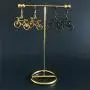 DAMLENG 4 Pairs Unique Handmade Lightweight Vintage Silver Gold Bicycle Dangle Drop Hook Earrings Sets for Women Girls Statement Jewelry Gifts DAMLENG 4 Pairs Unique Handmade Lightweight Vintage Silver Gold Bicycle Dangle Drop Hook Earrings Sets for Women Girls Statement Jewelry Gifts