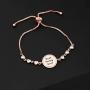 BEKECH Nanny Gift Best Nanny Ever Adjustable Slider Bracelet Gift for Nanny Grandmother Caregiver Appreciation Gift Daycare Provider Babysitter Bracelet