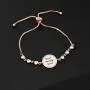 BEKECH Nanny Gift Best Nanny Ever Adjustable Slider Bracelet Gift for Nanny Grandmother Caregiver Appreciation Gift Daycare Provider Babysitter Bracelet