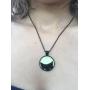 IDB Black Cat Necklace - Peeking Black Cat Pendant - Cute Black Cat Jewelry