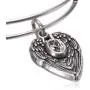 Alex and Ani ''Path of Symbols'' Guardian Angel Expandable Wire Bangle Charm Bracelet Alex and Ani ''Path of Symbols'' Guardian Angel Expandable Wire Bangle Charm Bracelet