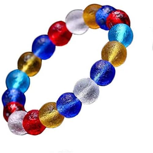 Timeetus Czech Meteorite Bracelet Original Stone Beads Natural Genuine Universe Meteorite Chain Fashion Jewellery, Exquisite Protection Gift Box Packaging