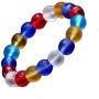 Timeetus Czech Meteorite Bracelet Original Stone Beads Natural Genuine Universe Meteorite Chain Fashion Jewellery, Exquisite Protection Gift Box Packaging