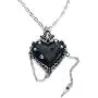 Alchemy of England Witches Heart Pendant, Silver Alchemy of England Witches Heart Pendant, Silver