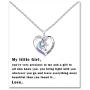 Lanqueen Cute Rainbow Unicorn Pendant Necklace for Little Girls Daughter Magical Animal Jewelry for Birthday Christmas