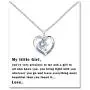 Lanqueen Cute Rainbow Unicorn Pendant Necklace for Little Girls Daughter Magical Animal Jewelry for Birthday Christmas