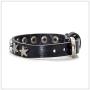 Mgutillart Punk Vintage Alloy Belt Buckle Bracelet Star Leather Cuff Bracelet