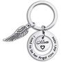 WUSUANED Memorial Jewelry I Used to Be His/Her Angel Bracelet in Memory of Loved One Dad Mom Sympathy Gift