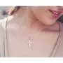 NINAMAID Cross Necklace for Women 925 Sterling Silver Sideways Pendant Necklace Jewelry Fashion Adjustable Chain for Teen Girls with Gift Box for Her NINAMAID Cross Necklace for Women 925 Sterling Silver Sideways Pendant Necklace Jewelry Fashion Adjustable Chain for Teen Girls with Gift Box for Her