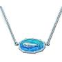 Guy Harvey Jewelry Dolphinfish, Mahi, Dorado Ladies Necklace Vitreous Enamel, Crafted in Sterling Silver