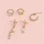 2021 New 5 Pcs Butterfly Rhinestones Dangle Stud Earrings Set Asymmetry Shiny Crystal Golden Hoop Earrings Ear Bone Clip for Women Girls Friendship Anniversary Party Exquisite Jewelry Set Gifts 2021 New 5 Pcs Butterfly Rhinestones Dangle Stud Earrings Set Asymmetry Shiny Crystal Golden Hoop Earrings Ear Bone Clip for Women Girls Friendship Anniversary Party Exquisite Jewelry Set Gifts