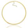 JIBSA 18K Gold Plated Choker Layered Thin Dainty Chain Necklace 14'' 16'' 18'' Long for Women Teen Girls Fashion Jewelry