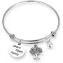 Sweet Family Bracelet Ohana Means Family Disney Movie Inspired Bracelet Personalized Life Tree Pearl Charms Jewelry Hawaiian Gift (Ohana Means Family BR)