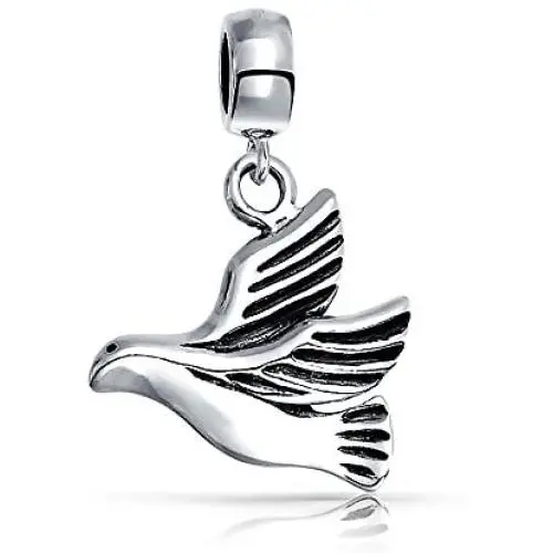 World Peace Olive Branch Open Dove Love Bird Dangle Charm Bead For Women Teen .925 Sterling Silver Fits European Bracelet World Peace Olive Branch Open Dove Love Bird Dangle Charm Bead For Women Teen .925 Sterling Silver Fits European Bracelet