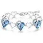 Leafael Infinity Love Heart Link Bracelet with Birthstone Crystal, Womens Gifts, Silver-Tone, 7'' with 2'' Extender Leafael Infinity Love Heart Link Bracelet with Birthstone Crystal, Womens Gifts, Silver-Tone, 7'' with 2'' Extender
