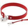 Fuqimanman2020 3 Pcs Padlock Choker Necklaces Set Punk Heart Shape Necklaces Trendy Lolita Collar Lock Key Necklaces for Women Girls Jewelry