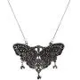 Efulgenz Boho Vintage Antique Ethnic Gypsy Tribal Indian Oxidized Silver Statement Peacock Pendant Long Necklace Jewelry Efulgenz Boho Vintage Antique Ethnic Gypsy Tribal Indian Oxidized Silver Statement Peacock Pendant Long Necklace Jewelry