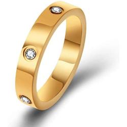 Funboxz Love Ring,18K Plated Gold Ring, It Have ‘Minus-in Circle’ Signs on The Surface As What You Want，Please find Out Key Information at QA