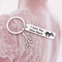 SEIRAA Sloth Hanging Jewelry Cute Animal Sloth Quote Keychain for Sloth Lover Love You Slow Much