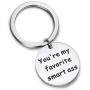 ENSIANTH Funny Couples Jewelry You’re My Favorite Smart Ass Keychain Funny Boyfriend Gift Husband Gift