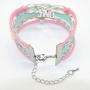 HCChanshi Owl Bracelet Jewelry Gifts Infinity Love Cute Owl Gifts Owl Jewelry Bracelet Gifts for Women, Girls, Men, Boys, Owl Teacher Gifts, Owl Friendship Gifts