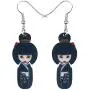 DUOWEI Acrylic Anime Cute Japanese Style Kimono Doll Earrings Charms Drop Dangle Jewelry Gifts for Women Teens Girls Kids DUOWEI Acrylic Anime Cute Japanese Style Kimono Doll Earrings Charms Drop Dangle Jewelry Gifts for Women Teens Girls Kids
