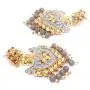 Crunchy Fashion Bollywood Jewellery Traditional Ethnic Bridal Bride Wedding Bridesmaid Pearls Drop Grey Meenakari/Hand Painted Chandbaali Indian Earrings Jewelry For Women Crunchy Fashion Bollywood Jewellery Traditional Ethnic Bridal Bride Wedding Bridesmaid Pearls Drop Grey Meenakari/Hand Painted Chandbaali Indian Earrings Jewelry For Women