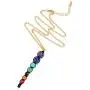 Zuo Bao 7 Chakra Natural Stone Yoga Bracelet 8mm Nature Stone Braided Rope Healing Yoga Bead Rope Necklace